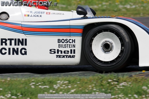 2008-04-26 Monza 0809 Classic Endurance Racing - Jean-Marc Luco - Porsche 936 1979